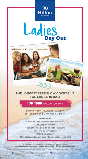 Liburan di Bali Bersama Candi, Nikmati Paket Promo Weekend Menarik dari Hilton Bali Resort 1