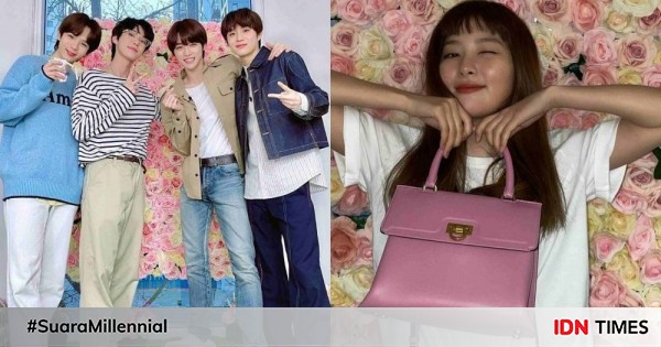 9 Potret Idol SM Entertainment dengan Background Bunga 1