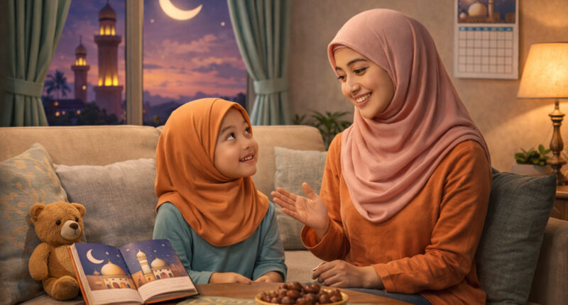 Cara Mengajarkan Puasa pada Anak Usia Dini agar Menyenangkan (Ilustrasi/AI)