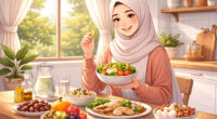 Cara Menjaga Kesehatan Tubuh Saat Berpuasa agar Tetap Fit Seharian 2 Cara Menjaga Kesehatan Tubuh Saat Berpuasa agar Tetap Fit Seharian (Ilustrasi/AI)