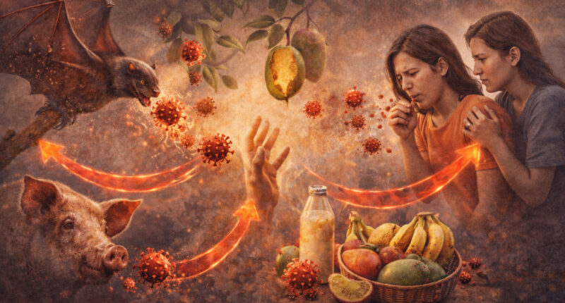 Penularan Virus Nipah Lewat Apa (Ilustrasi)