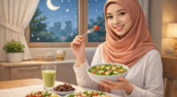 Tips Diet Saat Puasa Ramadhan (Ilustrasi/AI)