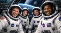 NASA Artemis II Cetak Sejarah, Manusia Capai Titik Terjauh di Angkasa 2 NASA Artemis II Cetak Sejarah (Ilustrasi/AI)