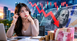 Kenapa Rupiah Terus Melemah Terhadap Dolar Sih (Ilustrasi/AI)