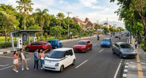 mobil listrik murah dan bagus di Indonesia (Ilustrasi/AI)